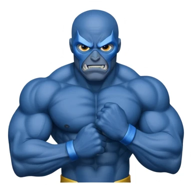 The blue speedster from the flash called Zoom  sticker