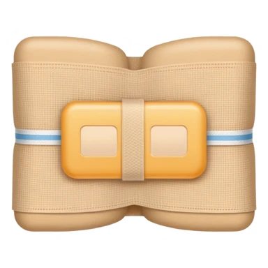 Standard adhesive bandage sticker