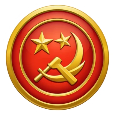 china  communist party logo sticker