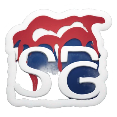 Psg logo sticker