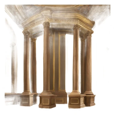 teatro farnese di parma interno sticker