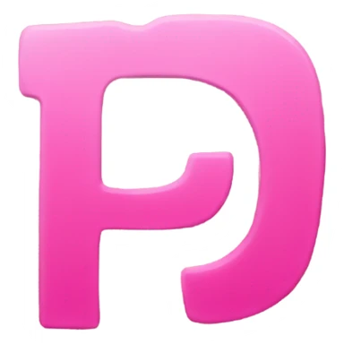 Your brief could be:

A bold, rounded, uppercase letter ‘P’ inside a square or circle with a solid pink background. The design should be clean and minimalistic, resembling the style of an emoji. sticker