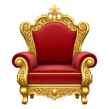 empty throne sticker