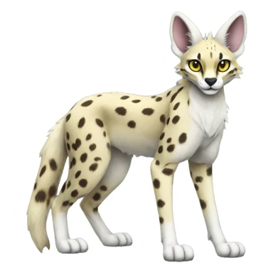 Sergal-Serval full body sticker
