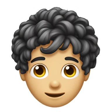 Ragazzo capelli mori con cicatrice sul occhio e tatuaggi a petto nudo  sticker