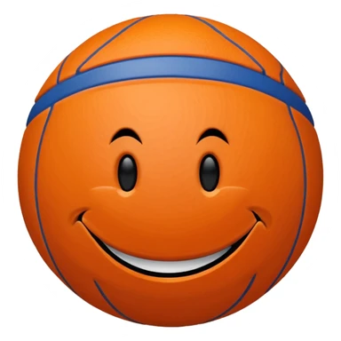 Smiley icon new york knicks sticker