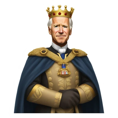 god emperor joe biden sticker