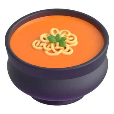 mini soup bowl sticker
