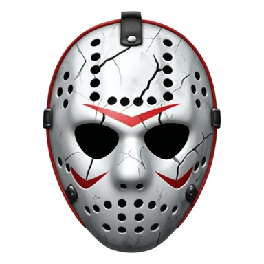 Jason hockey mask sticker