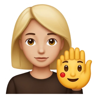 recreate this image in the emoji style sticker