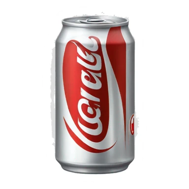 mini diet coke can sticker