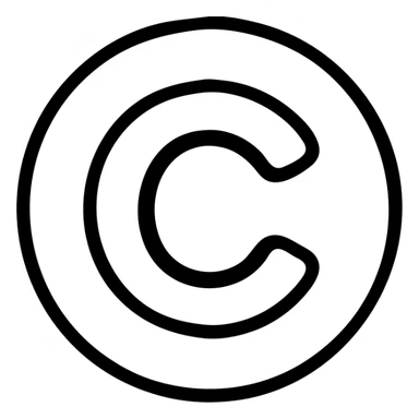 Comedy Central logo, flat icon, black and white, clean and geometric, easily recognizable sticker