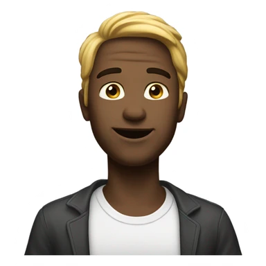 🙂 this emoji, but in silver sticker