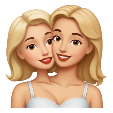 Good morning kiss sticker