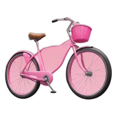 Hyperrealist Francisco franco in a pink bike sticker