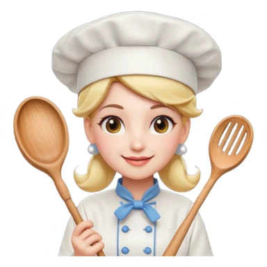 Chef princess peach sticker