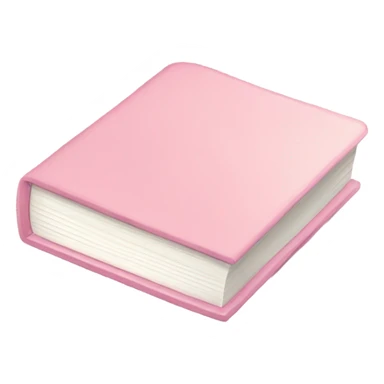 pink pastel book sticker