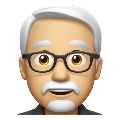 Englishman have a surprised  sticker