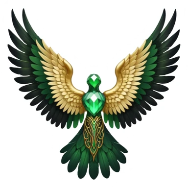 I would like to create unique wings I can use in my poem titles for the Archangels: Lucifer, Michael, Gabriel, Raphael, and Uriel. Please only include the WINGS portion and no body or head. sticker