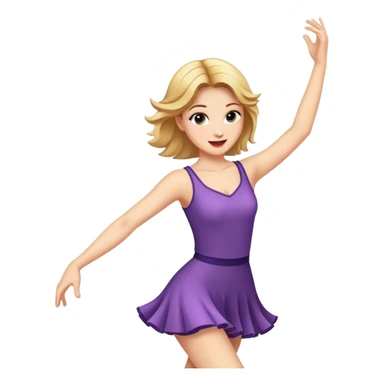 Heather dancing sticker