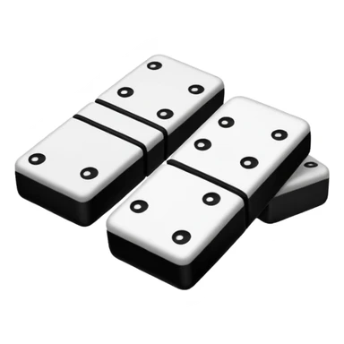 Domino piéces sticker