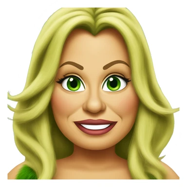 Jennifer coolidge as grinch sticker