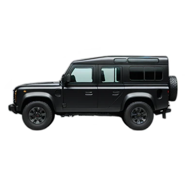 new defender 110 black sticker