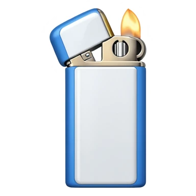 white lighter sticker