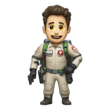Ghostbuster sticker