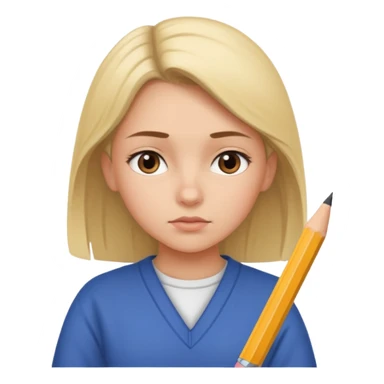 32
School motor skills for girl sticker