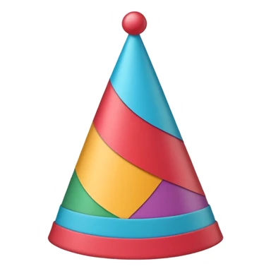 chapeau de fete sticker