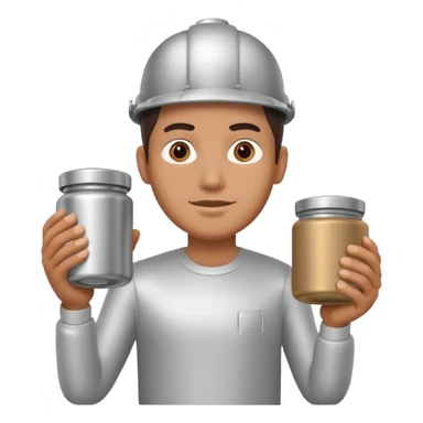 Man holding a Zyn container sticker