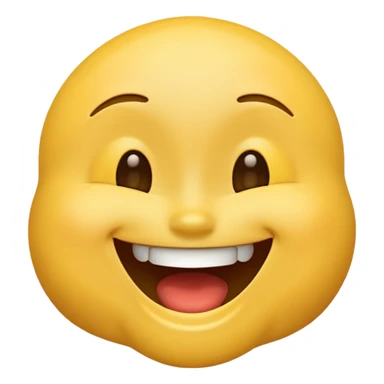 Emoji representing internal laughter sticker