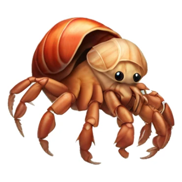 Hermit crab  sticker