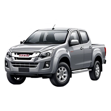 Isuzu D-MAX - Isuzu (Model Year: 2024) (Iconic colour: Grey) sticker
