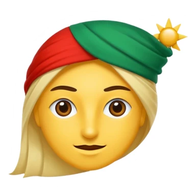 Kürdistan bayrağı uluslararası sticker