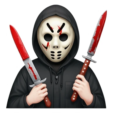 ghostface killer  sticker