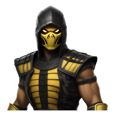 scorpion mortal kombat sticker