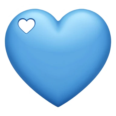 heart can blue scenery pretty sticker