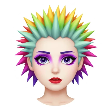 Hisoka lookalike sticker