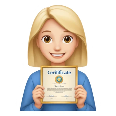 Certification tiktok sticker