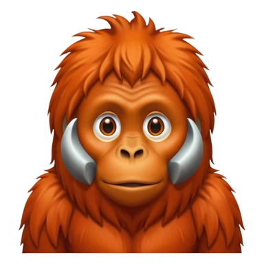 Orangutan sticker