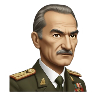 Mustafa Kamal Atatürk sticker