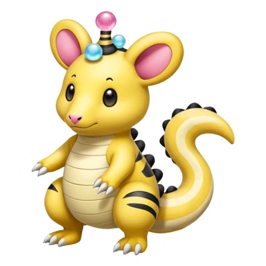 Ampharos-Rhypherior-Flaaffy-fusion sticker