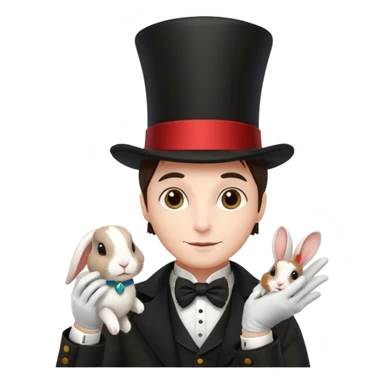 magician and pet sticker