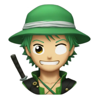 Roronoa Zoro One piece sticker