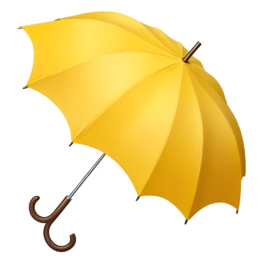 umbrella yellow sticker