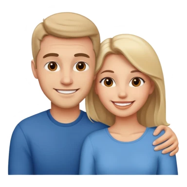 beautiful loving couple sticker