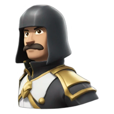Chevalier noir fortnite sticker