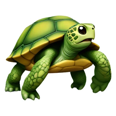 Tortue qui explose sticker